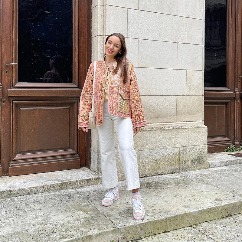 Sophie | Chic Printed Jacket with Elegant Design