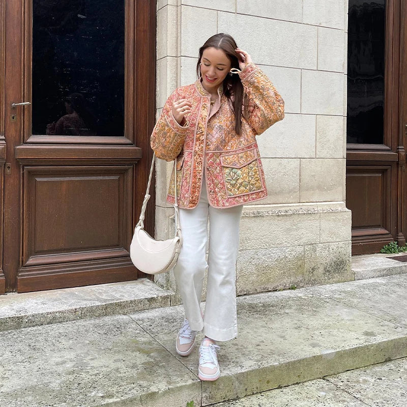 Sophie | Chic Printed Jacket with Elegant Design