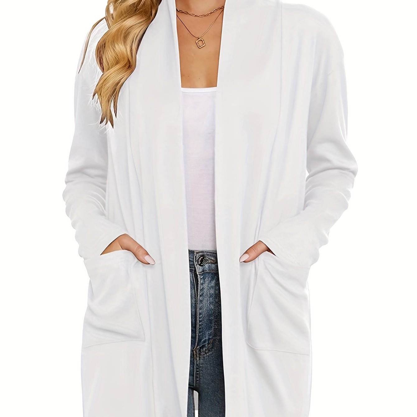 Sophie | Cozy Chunky Knit Cardigan with Long Sleeves and Open Front