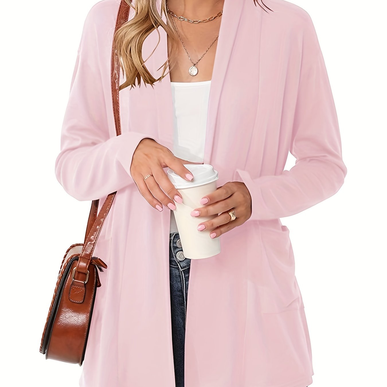 Sophie | Cozy Chunky Knit Cardigan with Long Sleeves and Open Front