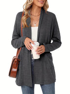 Sophie | Cozy Chunky Knit Cardigan with Long Sleeves and Open Front