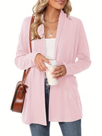 Sophie | Cozy Chunky Knit Cardigan with Long Sleeves and Open Front