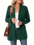 Sophie | Cozy Chunky Knit Cardigan with Long Sleeves and Open Front