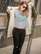 Sophie | Cozy Faux Fur Zip-Up Jacket with Adjustable Drawstring Waist