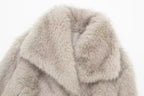 Sophie | Women's Luxurious Soft Fur Coat