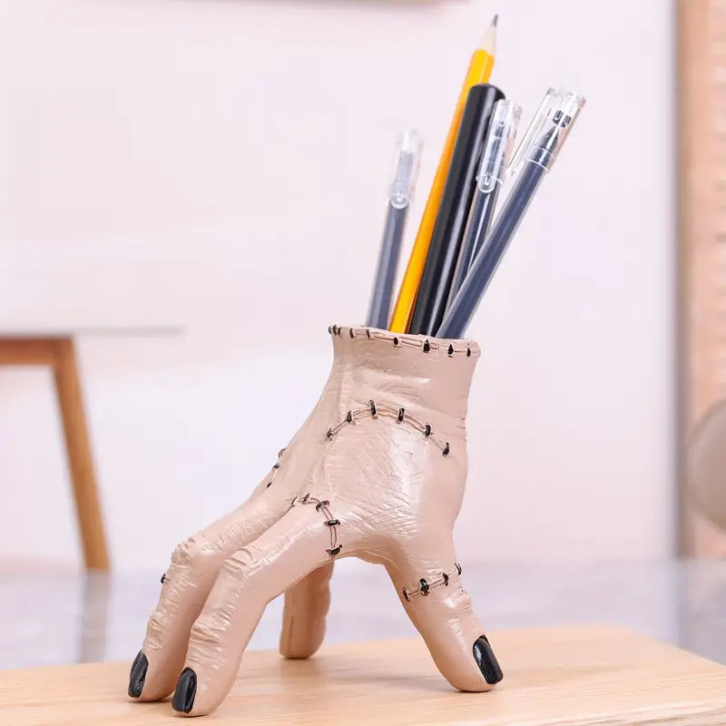 Skeleton Hand Pen Holder