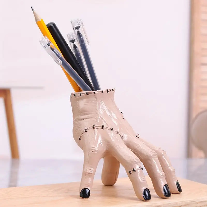 Skeleton Hand Pen Holder