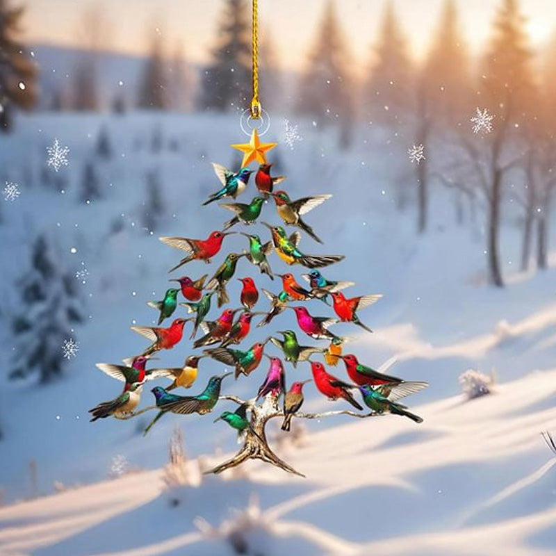 Hummingbird Holiday Ornament — A Celebration of Nature and Joy