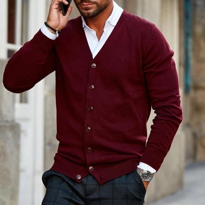 Stef Vest | Men's Casual Cardigan