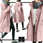 Stella | Women's Hooded Button-Up Windbreaker