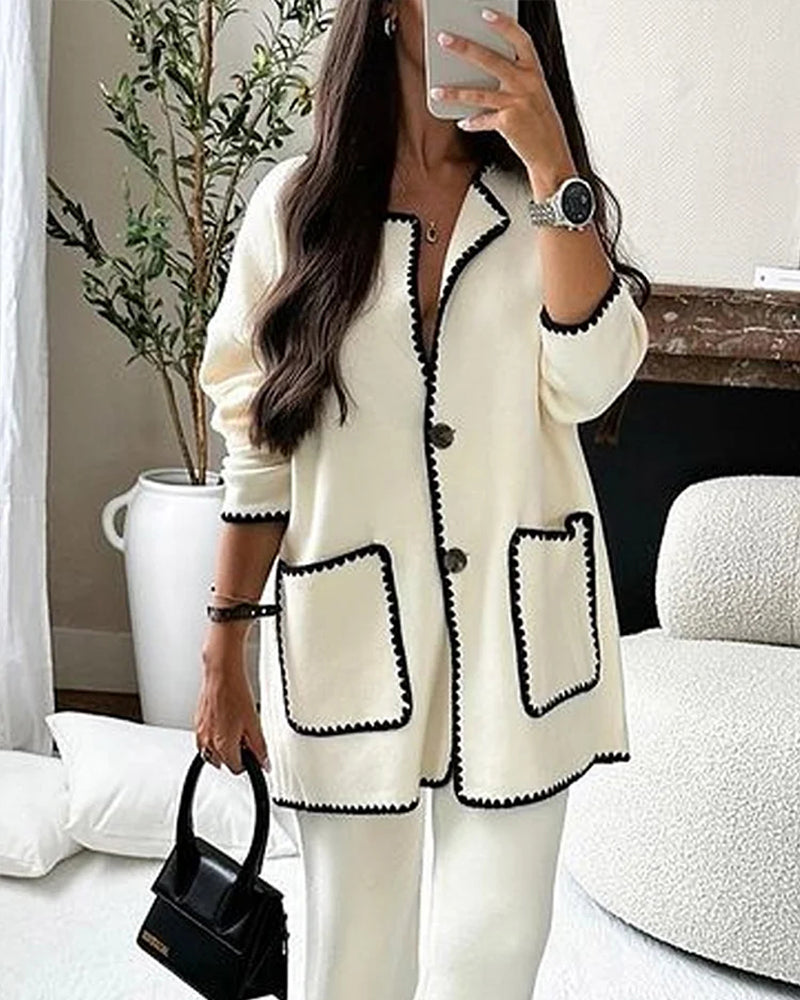 Chic Pocketed Vest