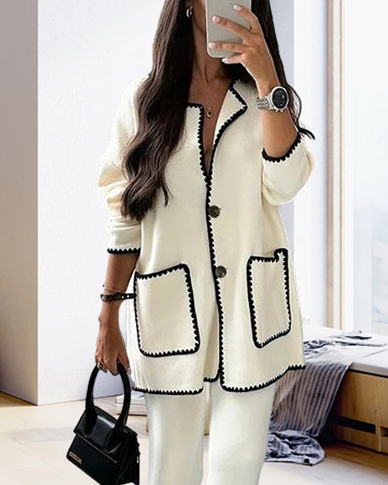 Chic Pocketed Vest
