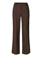 High-Waisted Wide Leg Trousers for Women with Pockets and Belt Loops