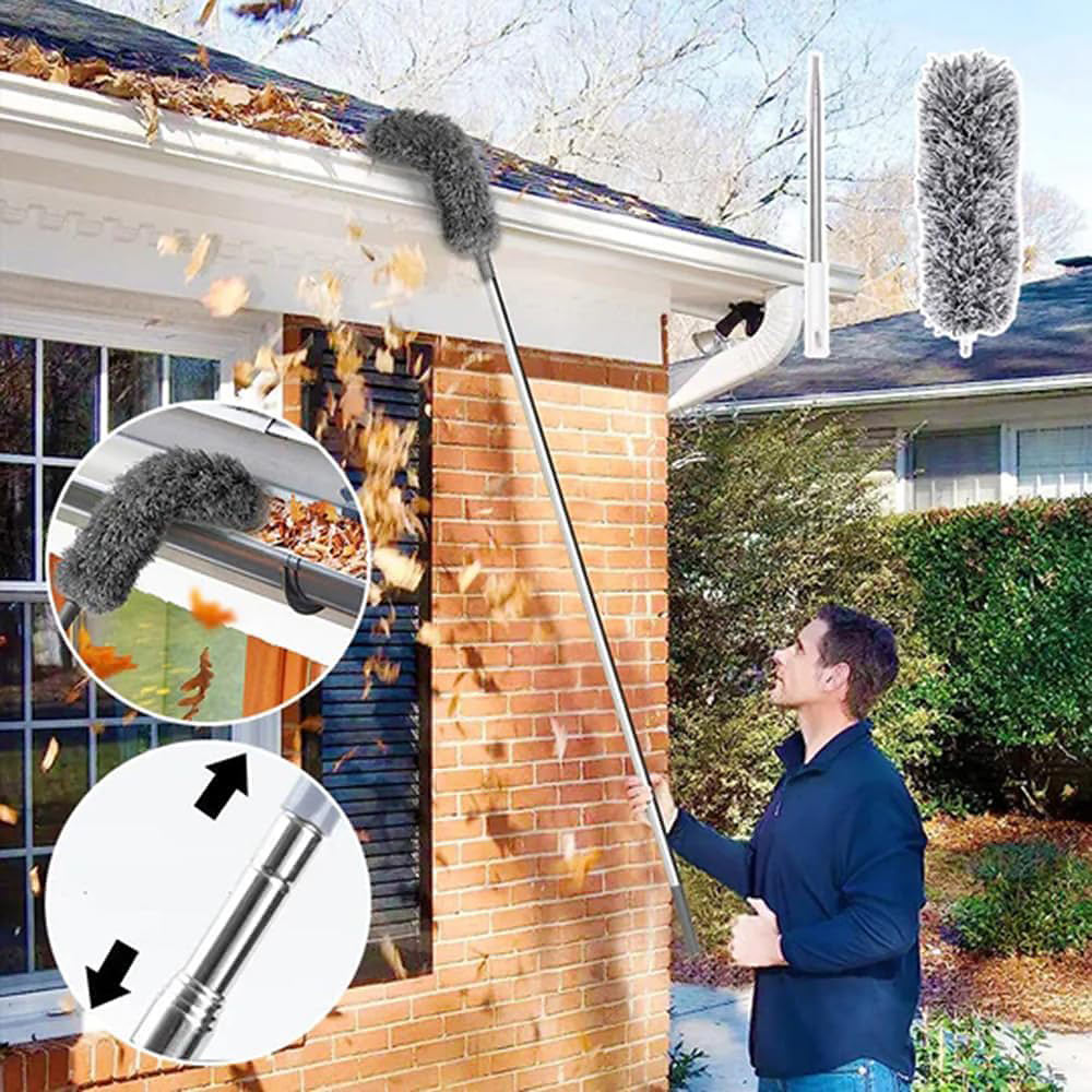 Telescopic Handle Anti-Static Duster – Efficient and Easy to Use