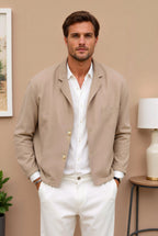 Teun | Versatile Casual Suit Jacket with Lapel Collar
