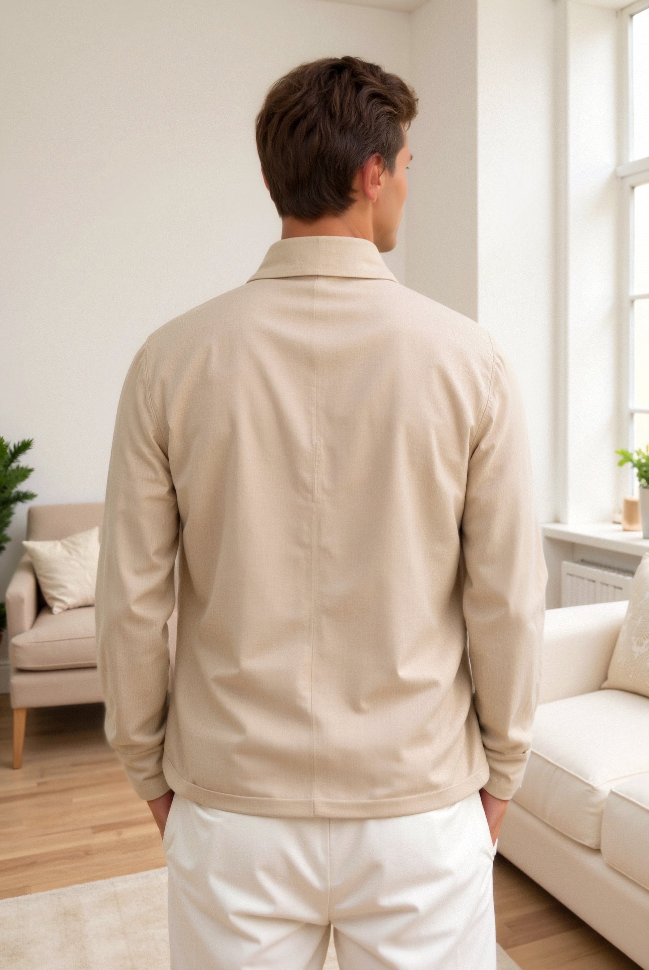 Teun | Versatile Casual Suit Jacket with Lapel Collar