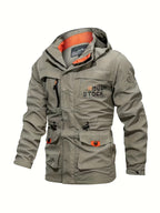 Thijs | Men's Outdoor Sports Jacket featuring a Removable Hood