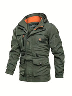Thijs | Men's Outdoor Sports Jacket featuring a Removable Hood