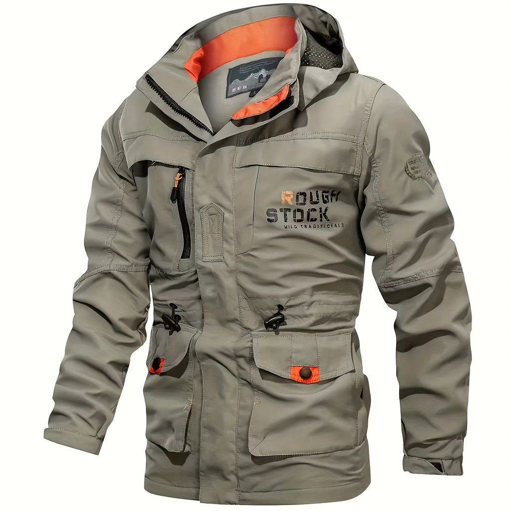 Thijs | Men's Outdoor Sports Jacket featuring a Removable Hood