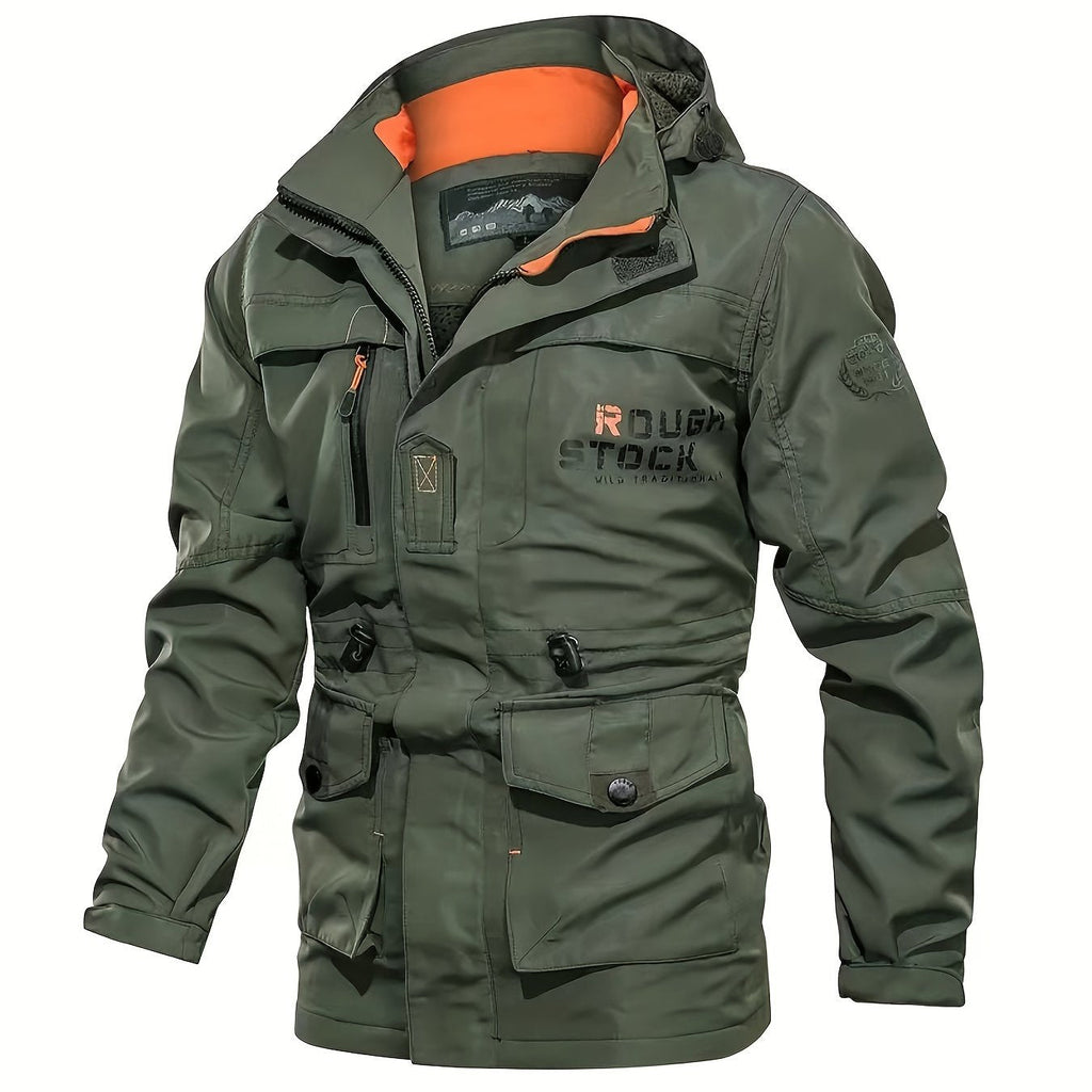 Thijs | Men's Outdoor Sports Jacket featuring a Removable Hood