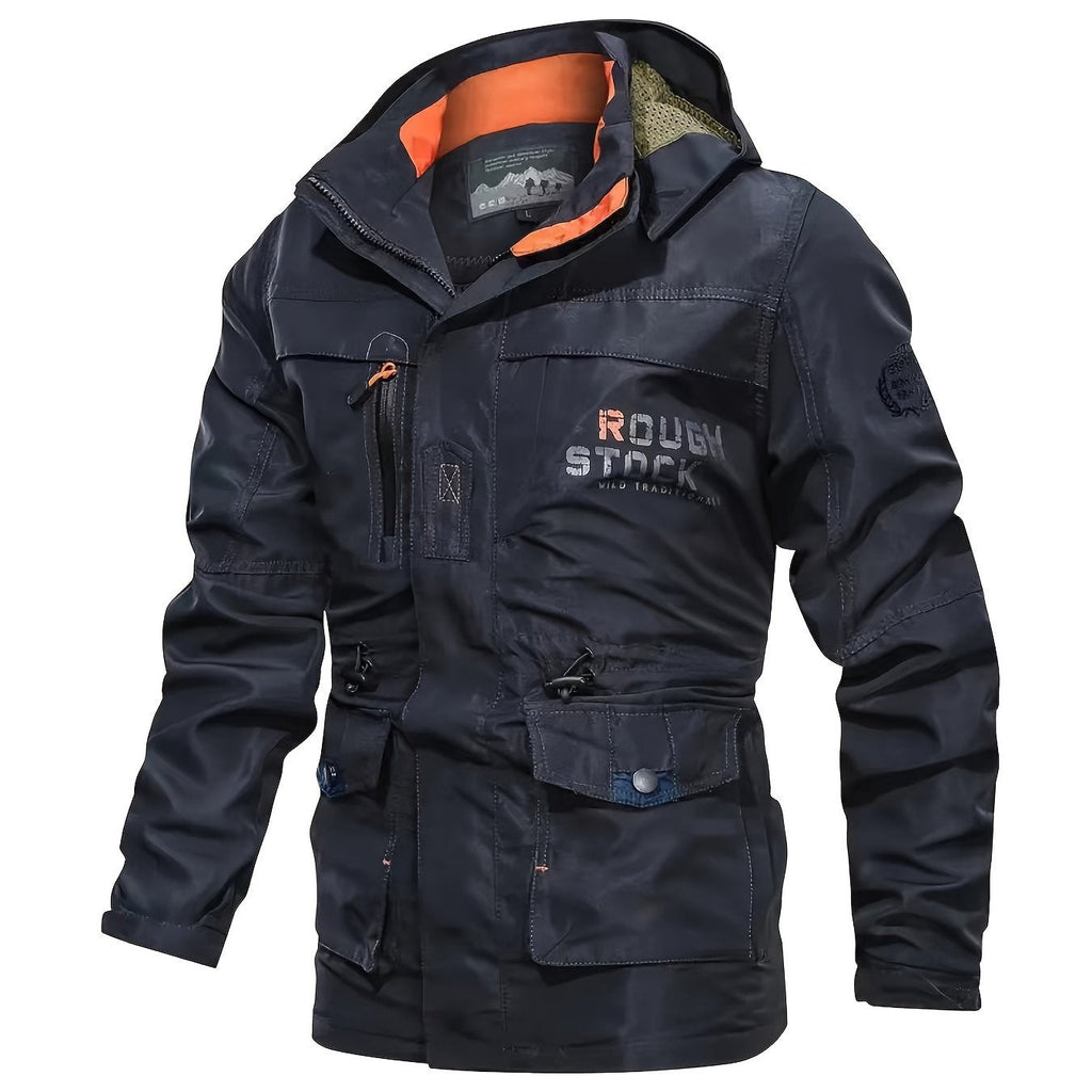 Thijs | Men's Outdoor Sports Jacket featuring a Removable Hood
