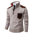 Tiesto | Collared Cashmere Pullover with Chest Pocket