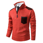Tiesto | Collared Cashmere Pullover with Chest Pocket