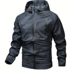 Tom | Men's Color Block Hooded Zip Jacket