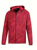 Tom | Men's Color Block Hooded Zip Jacket