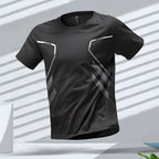 Tom | Vibrant Men's Quick-Dry Sports Shirt with Short Sleeves