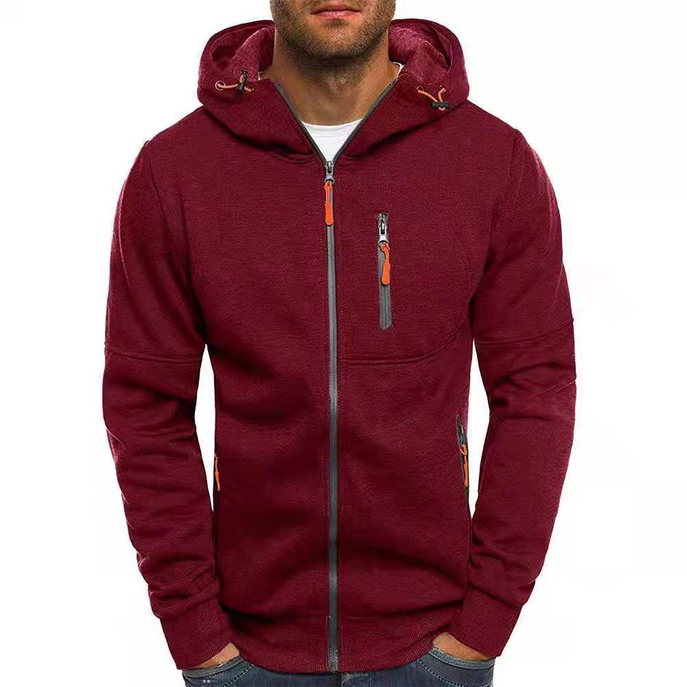 Tom | Men's Wool Zip-Up Hoodie