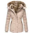 Tommy | Women's Collared Jacket with Faux Fur