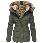 Tommy | Women's Collared Jacket with Faux Fur