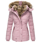Tommy | Women's Collared Jacket with Faux Fur