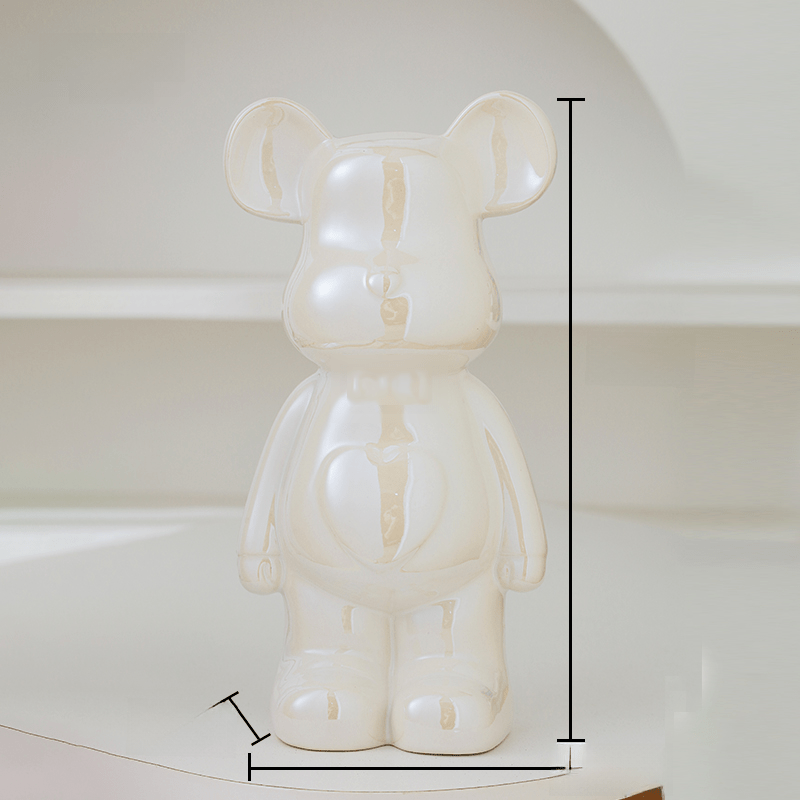 Chic Bear Sculpture for Contemporary Home Décor