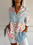 Imara - Printed Loose-Fit Blouse