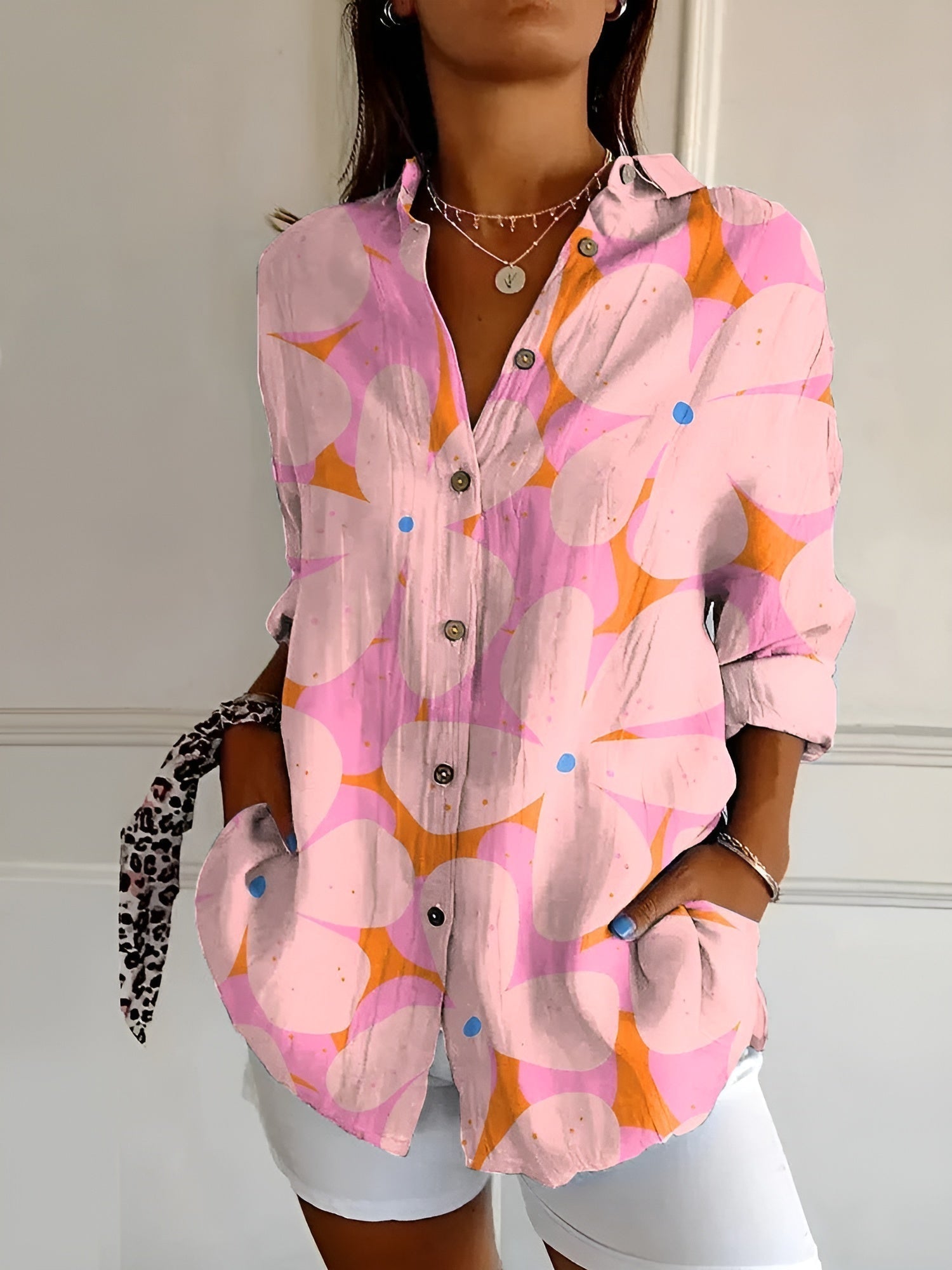 Imara - Printed Loose-Fit Blouse