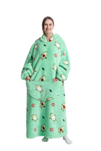 ICEY - Winter Fleece Hoodie Blanket