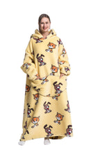 ICEY - Winter Fleece Hoodie Blanket