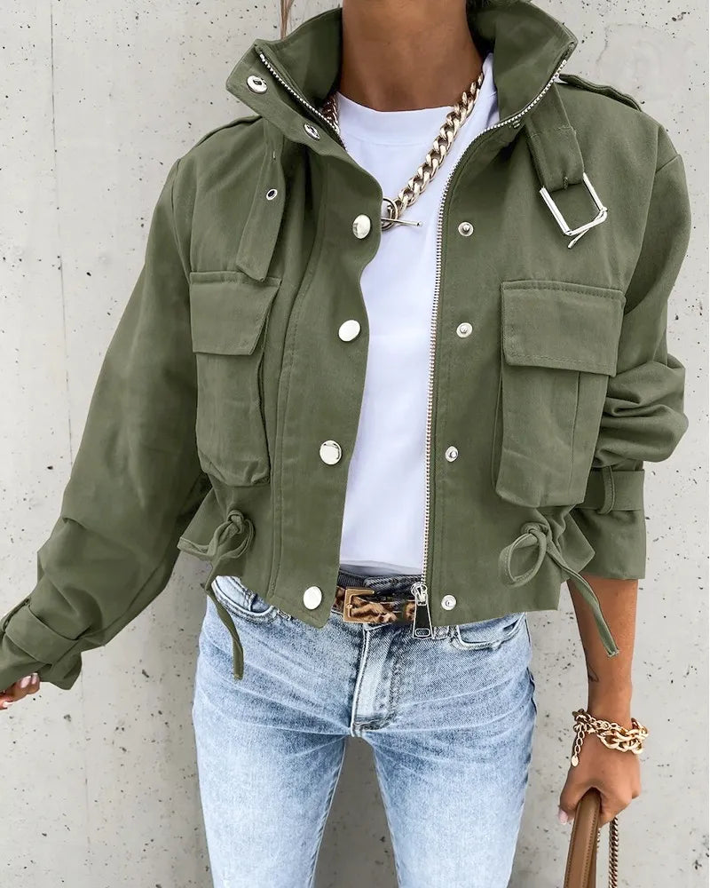 Stylish Short Women's Jacket