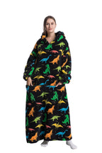 ICEY - Winter Fleece Hoodie Blanket