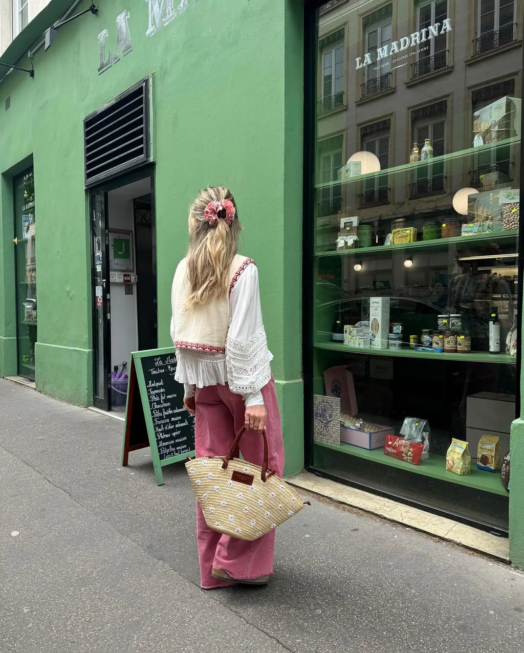 Noorje - Printed Wildflower Gilet