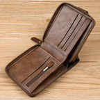 Classic Vintage Leather Wallet | Timeless & Elegant