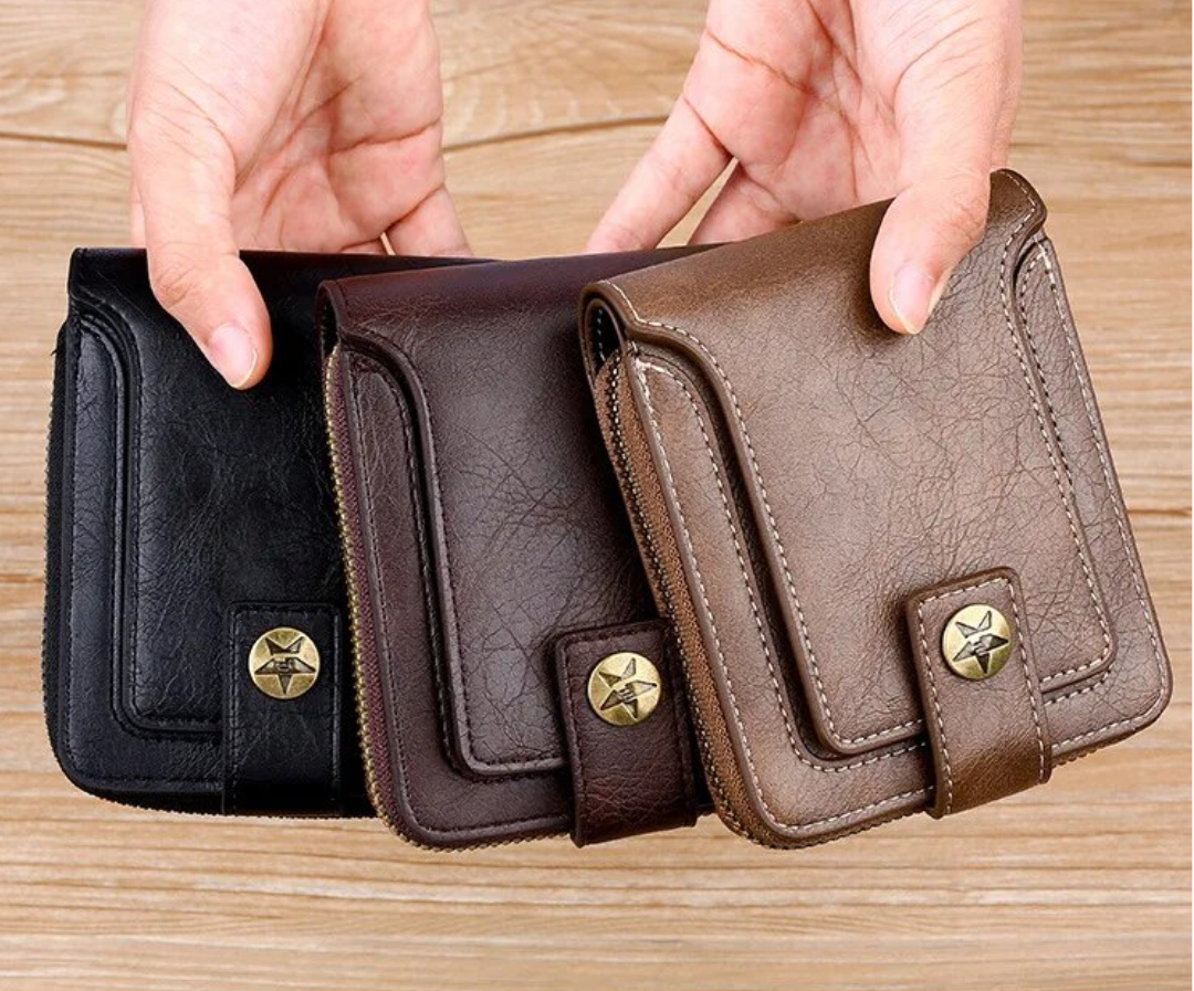 Classic Vintage Leather Wallet | Timeless & Elegant