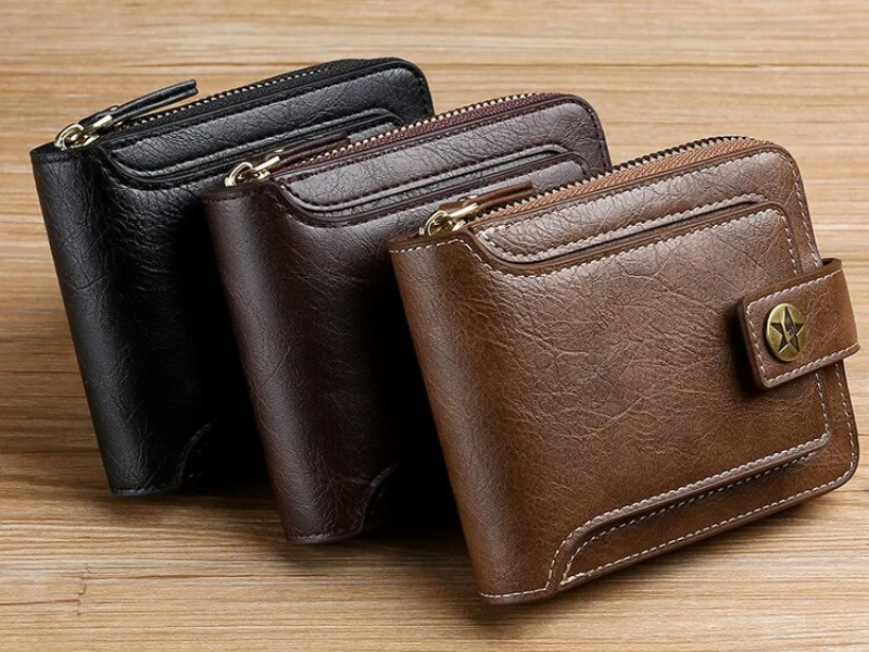 Classic Vintage Leather Wallet | Timeless & Elegant