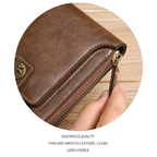 Classic Vintage Leather Wallet | Timeless & Elegant