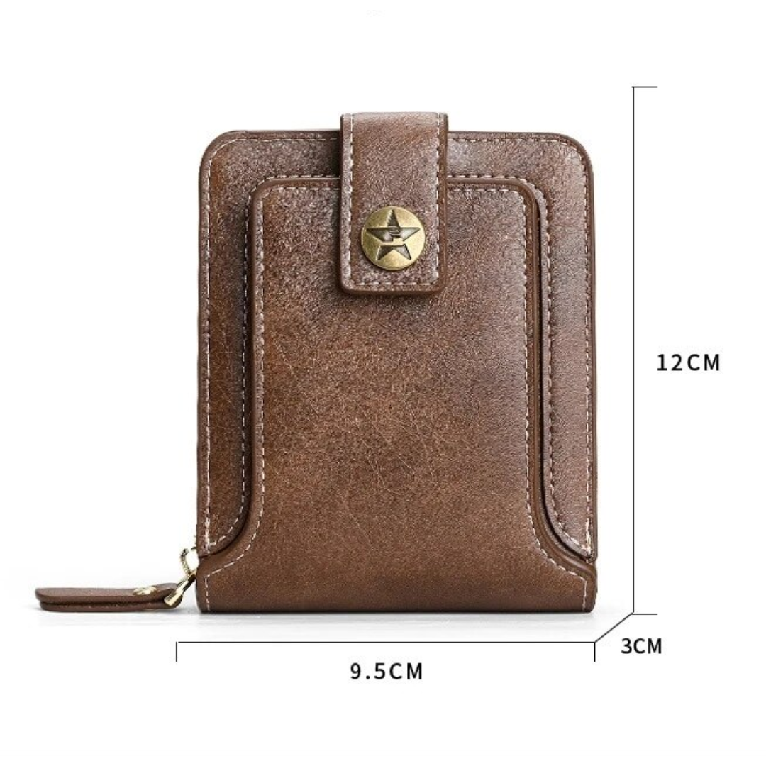 Classic Vintage Leather Wallet | Timeless & Elegant