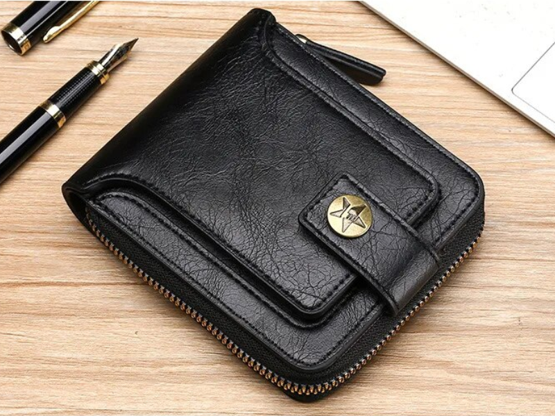Classic Vintage Leather Wallet | Timeless & Elegant