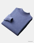 Wool Half Jumper by Mercurius Blue / S