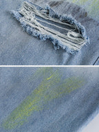 Yaki | Women's Graffiti-Patterned Fashion Trousers